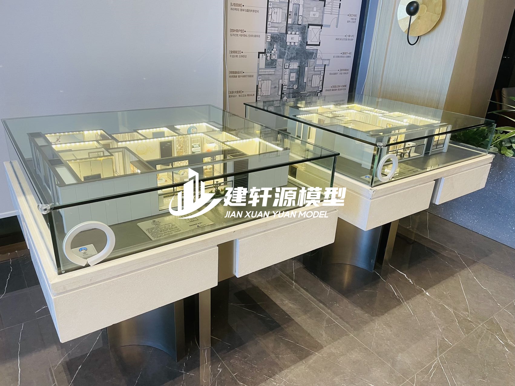 凯里中梁地产户型模型制作